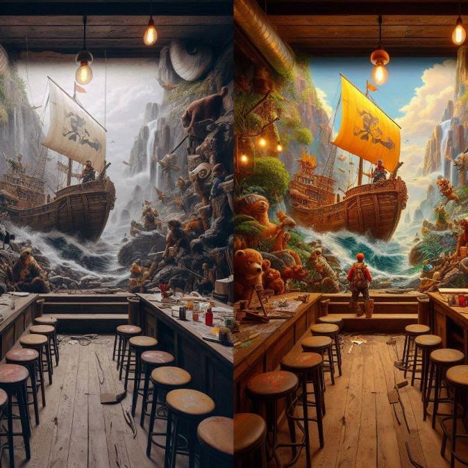adventure themed space